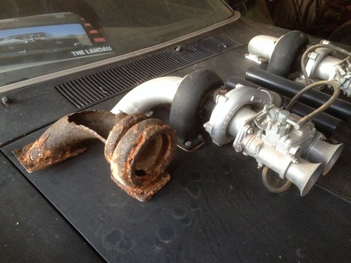 Piece of the turbo from the Landau